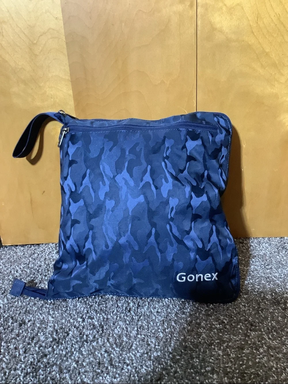 Gonex navy large collapsible duffle bag